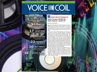 From Drivers to Enclosures, Don't Miss Voice Coil March 2020!