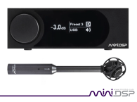 miniDSP Introduces SHD Power Integrated DSP-Powered Amplifier and New ambiMIK-1 Ambisonic Microphone