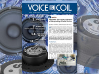 Adhesives, Coatings, Sealants, Dispensers, Patents and More Loudspeaker Topics in Voice Coil July 2020
