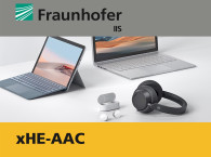 Microsoft Licenses xHE-AAC Audio Codec Software from Fraunhofer IIS