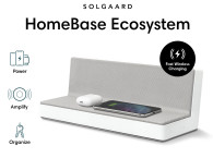 Solgaard HomeBase Wireless Charging Plus Audio Amplifier and Speaker Launched on Kickstarter