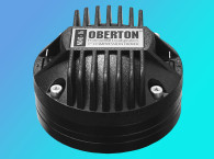 Oberton Refines ND45 1" Exit Neodymium Compression Driver 