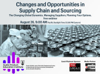 Audio Product Education Institute Promotes Supply Chain and Sourcing Introductory Webinar