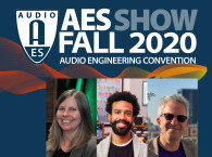 AES Show Fall 2020 Presentations and Events Now Available On-Demand