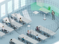 Sennheiser Introduces TruVoicelift Algorithm for TeamConnect Ceiling 2 Mic Array