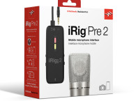 IK Multimedia announces iRig Pre 2 Mobile XLR Microphone Interface