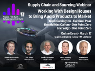 AES Audio Product Education Institute Invites Design Houses to Discuss How to Quickly Bring Audio Products to Market