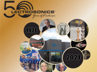 Lectrosonics Celebrates 50th Anniversary