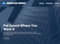 Renkus-Heinz Launches New Website Focused on Streamlined Support and Technical Documentation