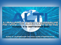 Audio & Loudspeaker Technologies International to Promote Automotive Audio Conference in Munich