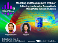 Achieving Loudspeaker Design Goals Using Multiphysics Simulation