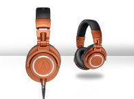 Audio-Technica Releases Limited-Edition ATH-M50x Headphones in Lantern Glow Metallic Orange