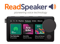 ReadSpeaker Powers Custom Voices for Spotify Car Thing Smart Player