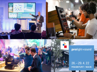 Prolight+Sound Frankfurt Returns 26 to 29 April 2022