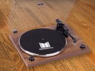 Premium Monolith Belt-Drive Turntables From Monoprice and Audio-Technica