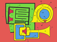 Patent Review: Compact Wideband Bass and Midrange Horn-Loaded Speaker System