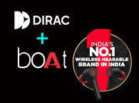 Dirac Announces Collaboration with India's Leading TWS brand boAt