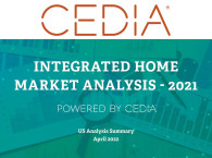 CEDIA Reveals Home Technology Industry Now Exceeds $20 Billion