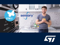 STMicroelectronics and Sensory Enable Mass-Market Adoption of Embedded Voice Control Through STM32Cube Software Ecosystem