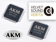 AKM AK4499EX and AK4191 Flagship D/A Converter Solution Enters Production