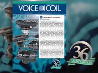 Voice Coil November 2022 Celebrates the Loudspeaker industry