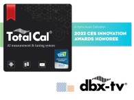 dbx-tv Total Cal In-Home Tuning System Recognized as 2023 CES Innovation Awards Honoree
