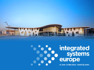 Integrated Systems Europe, ISE 2023, Returns to Barcelona, January 31 to February 3, 2023