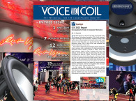 Loudspeakers, Patents, and Trends. Voice Coil February 2023 Now Available!