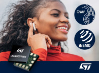 STMicroelectronics Announces All-in-One Motion and Bone-Conduction Sensor for Hearables