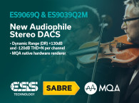 ESS Technology Introduces ES9069Q & ES9039Q2M 2-Channel Digital-to-Analog Converters