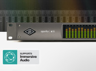 Universal Audio Releases Immersive Audio Support for Apollo x16 Interfaces