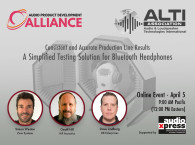 Interested in a Consistent Testing Solution For Bluetooth Headphones? Join this Webinar April 5, 2023
