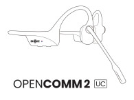 Shokz Introduces OpenComm2 UC Bone Conduction Stereo Bluetooth Headset for All Office Communication Needs