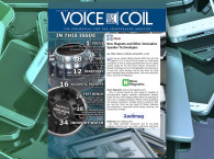 Magnets, New Speaker Technologies, Microspeakers, and More in Voice Coil May 2023