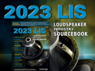 The 2023 Loudspeaker Industry Sourcebook (LIS) Edition is Now Available!
