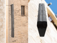 Amadeus Designs Custom Column Speaker Array for Festival d'Avignon