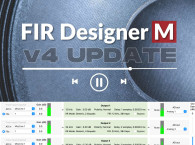 Eclipse Audio Updates FIR Designer M Software with auditionDSP Processor and Audio Player