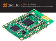 Frontier Introduces AURIA Bluetooth LE Audio, Auracast, and Wi-Fi Turnkey Platform