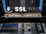 Solid State Logic 360° V1.6 Software Update Elevates DAW Integration