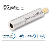 GRAS Releases New Production Line Measurement Microphone with EQset Technology