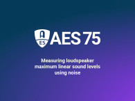 AES Publishes AES75-2023 AES Standard for Acoustics Update