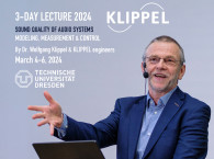 Three-Day Lecture by Wolfgang Klippel Scheduled for 2024