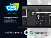 Tymphany and Fraunhofer IIS Present Spatial Audio Reference Designs for Headphones and Speakers at CES 2024