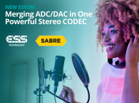 ESS Technology Introduces New Stereo High Performance CODEC