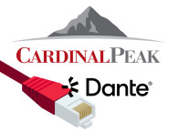 Cardinal Peak and Audinate Announce Strategic Partnership  Dante Networked Audio and Video Solutions