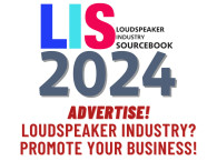 Advertise in the Loudspeaker Industry Sourcebook 2024!