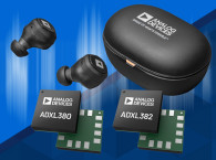 Analog Devices Now Sampling New ADXL380 and ADXL382 Triaxial MEMS Accelerometers