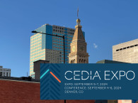 CEDIA Expo 2024 Returns to Denver, September 5-7