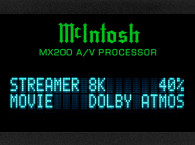 McIntosh Launches MX200 11.2 Channel Processor for Home Cinema
