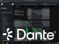 Dante Controller Updated with Fresh Interface, including Dark Mode